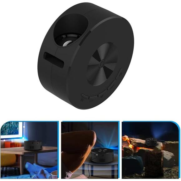 Portable Projector Mini Projector 2022 Video-1080p for Home Tablet Smartphone - Picture 2 of 7